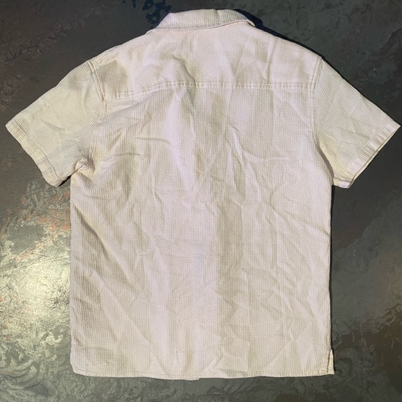 Original Use Light Pink Casual Button Down Shirt - Picture 3 of 4